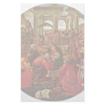 Adoration Of The Magi (Tondo) Personalized Stationery