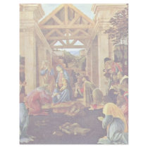 Adoration Of The Magi (Washington) By Botticelli Letterhead Design