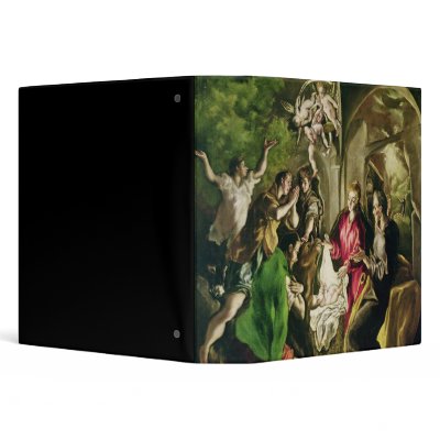 Adoration of the Shepherds, 1603-05 Vinyl Binder by bridgemanart