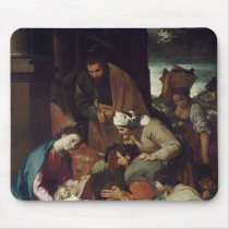 Adoration of the Shepherds, 1630 Mouse Pads