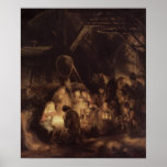 Adoration of the Shepherds, 1646 Print