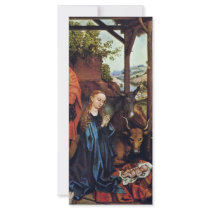 Adoration Of The Shepherds By Schongauer Martin (B Rack Card Template