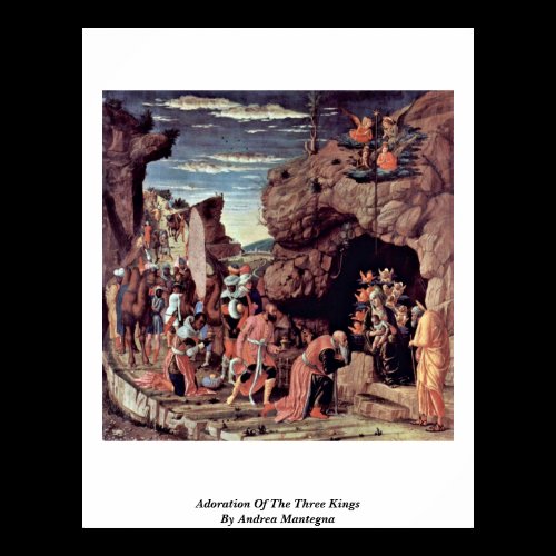 Adoration Of The Three Kings By Andrea Mantegna Posters