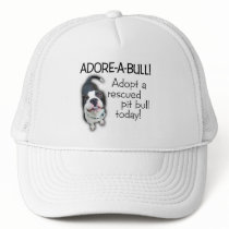 Adore-A-Bull Pit Bull! hats by WonderBull Adore-A-Bull Pit Bull! hats