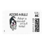 Adore-A-Bull Pit Bull! Postage Stamp