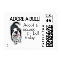 Adore-A-Bull Pit Bull! Postage