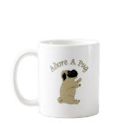 adore a pug mugs