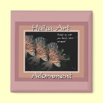 Adornment Haiku Art Magnet
