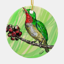 Adorno San Pedrito de Puerto Rico Christmas Tree Ornament