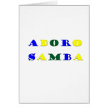 Adoro Samba Card
