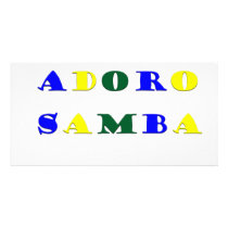Adoro Samba photo cards by BrazilStore Adoro Samba photo cards