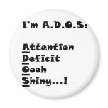 ADOSRectangle Refrigerator Magnet
