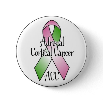 Adrenal Cortical Cancer Button by hestera06