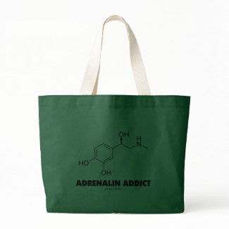 Adrenalin Addict (Adrenaline Epinephrine Molecule) bag