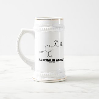 Adrenalin Addict (Adrenaline Epinephrine Molecule) mug