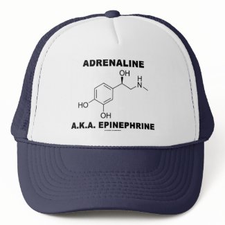 Adrenaline A.K.A. Epinephrine (Chemistry) hat