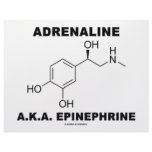 Adrenaline A.K.A. Epinephrine (Chemistry) Custom Letterhead