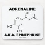 Adrenaline A.K.A. Epinephrine (Chemistry) Mousepads