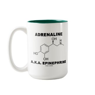 Adrenaline A.K.A. Epinephrine (Chemistry) mug
