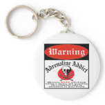 Adrenaline Addict Keychains