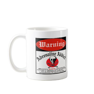 Adrenaline Addict Mug by fashionfiles