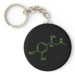 Adrenaline Molecule keychains