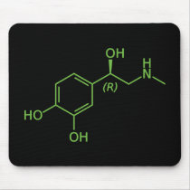 Adrenaline Molecule Mouse Pads