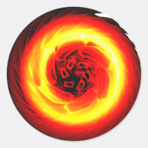ADRENALINE ROUND STICKERS