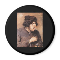 Adriaen Brouwer The Bitter Draught Refrigerator Magnets