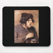 Adriaen Brouwer The Bitter Draught Mousepads