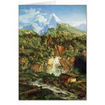 Adrian Ludwig Richter - The Watzmann Greeting Card