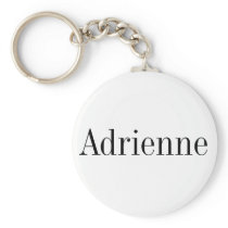 Adrienne Name Keychain