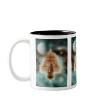 Adrift in space - coffee mugs & cups