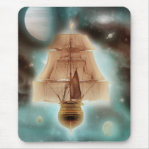 Adrift in space - computer accessories mouse pad