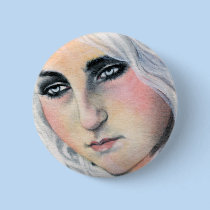 Adrift Mermaid Button buttons