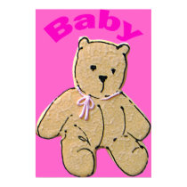 Adult Baby Girl Baby Bear posters by uniqueandkinky Adult Baby Girl Baby Bear posters