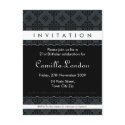 ADULT BIRTHDAY INVITATION :: ornately patterned L3 postcards by edgeplus ADULT BIRTHDAY INVITATION :: ornately patterned L3 postcards