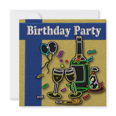 Adult Birthday Party Invitations by birthday_gifts