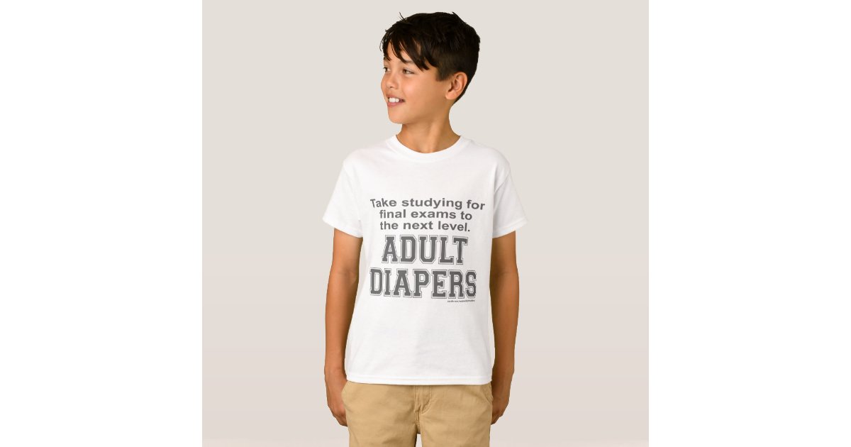 ADULT DIAPERS HUMOR TSHIRTS AND GIFTS Zazzle