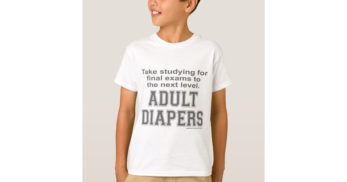 ADULT DIAPERS HUMOR TSHIRTS AND GIFTS Zazzle