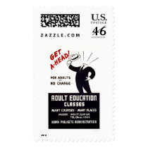 Adult Education Classes 1938 WPA Stamps