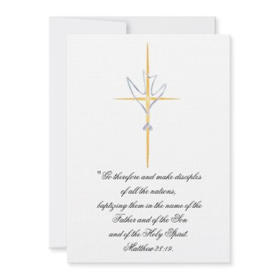 Adult/Teen Baptismal Invitation by Velvetnoise
