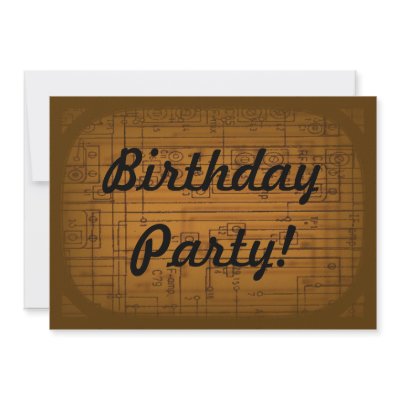 Adult's Birthday Party Invitation by birthday_gifts