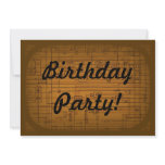 Adult's Birthday Party Invitation
