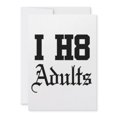 adults personalized invite by ih8designs