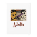 Adults Postcard by americanangst Adults Postcard