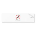 Advaita - Not Two bumper stickers