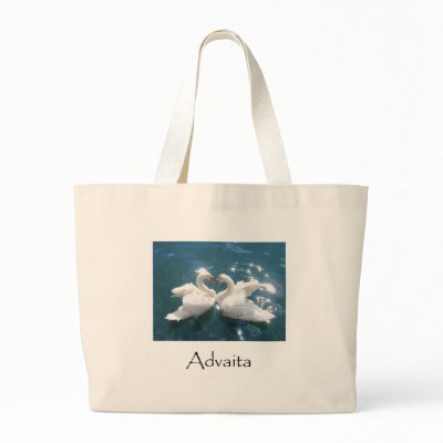 Advaita Swans Tote Bag by AdvaitaZen