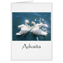 Advaita Swans cards by AdvaitaZen Advaita Swans cards