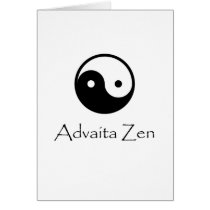 Advaita Zen / Yin & Yang -- knowing Oneness. cards
